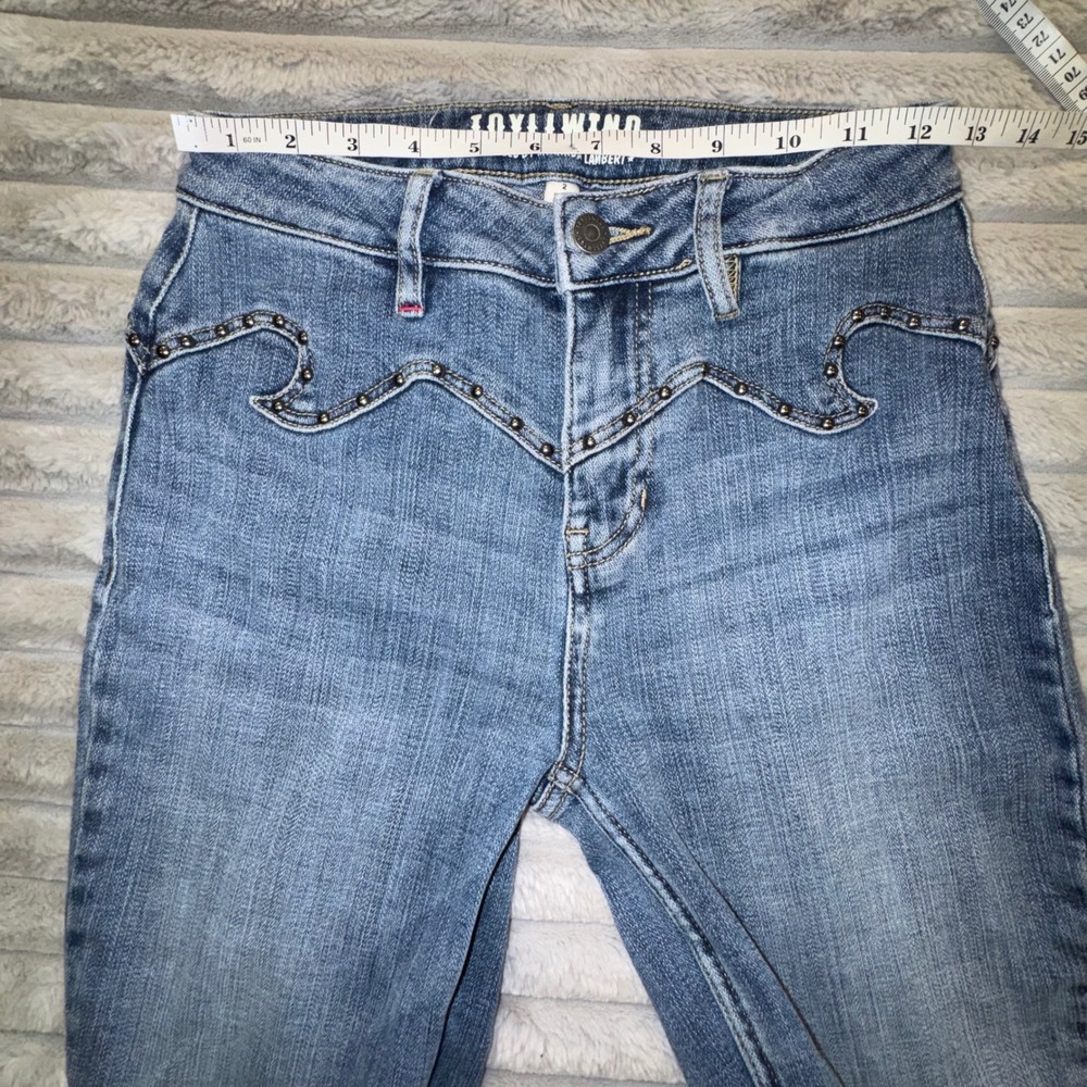 Idyllwind Womens 2 Beasley Gypsy Western Yoke Bootcut Jeans‎ Bareback Studded - Picture 7 of 16